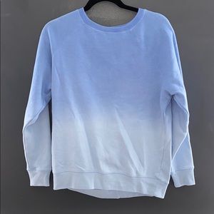Blue Ombré American Eagle Sweatshirt Size Small